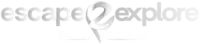 Escape2Explore White Logo