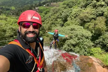 Panchgani Waterfall Trek With Rappelling image 4