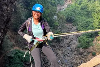 Devkund Waterfall Rappelling image 4