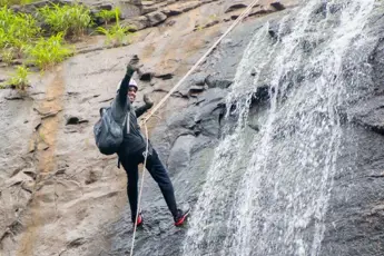Waterfall Rappelling